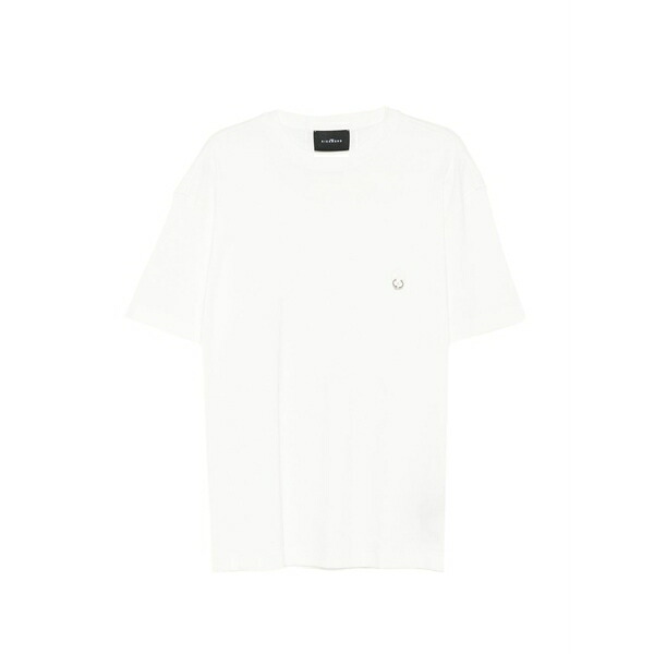 ジョン バージニアの州都 メンズ ティーシャツ トップス Logo-motif t-shirt White メンズファッション-トップス