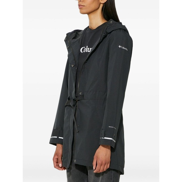 コロンビア レディース 上衣＆上衣 アウター Here and there ii hooded belted jacket Black