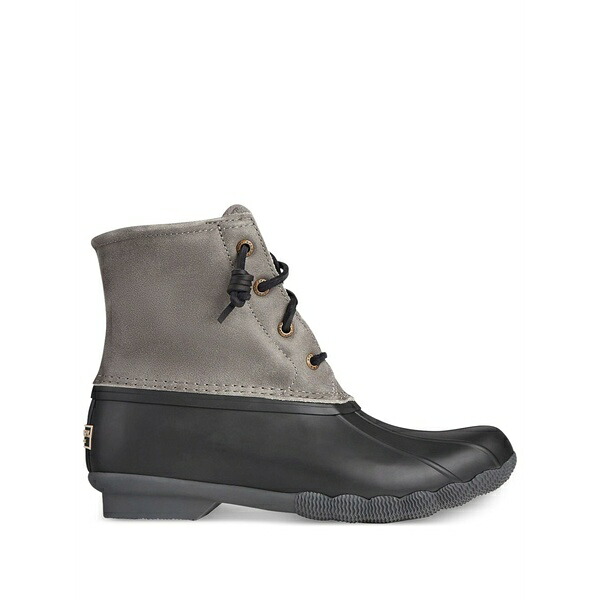 いの一番ソーダ水 レディース ブーツ シューズ Saltwater core boots Black