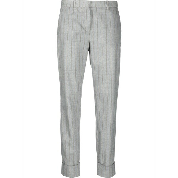 ファビアナ フィリッピ レディース カジュアルパンツ ボトムス Pinstriped trousers Grey｜asty
