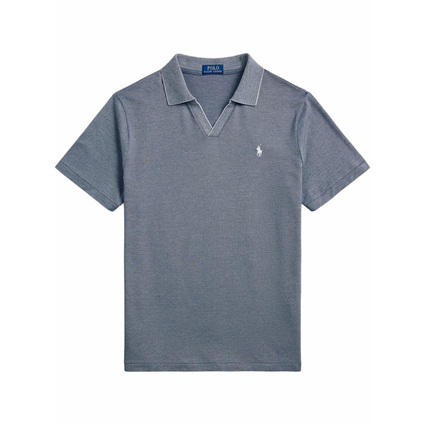 ラルフローレン メンズ スポーツシャツ トップス Cotton polo shirt Blue メンズファッション-ポロシャツ
