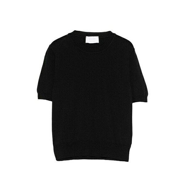 ダニエル フィエゾリ レディース プルオーバー トップス Short-sleeve t-shirt Black
