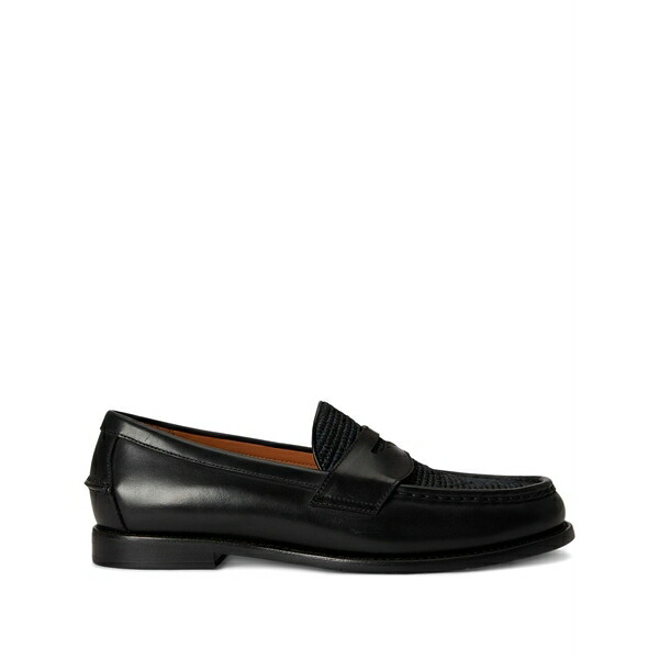 ラルフローレン メンズ スリッポン・ローファー シューズ Alston loafers Black