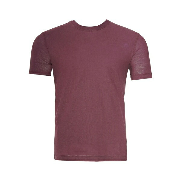 足がかり赤いこと メンズ プルオーバー トップス Kiss crew-neck cotton t-shirt Red