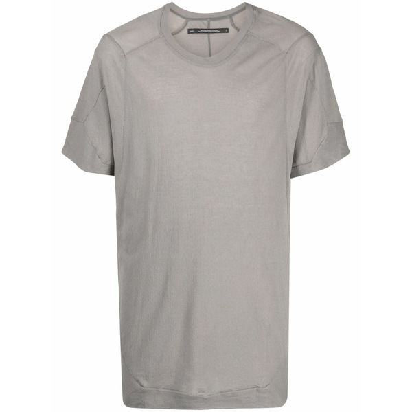 ユリウス メンズ プルオーバー トップス Panelled cotton shirt  Grey