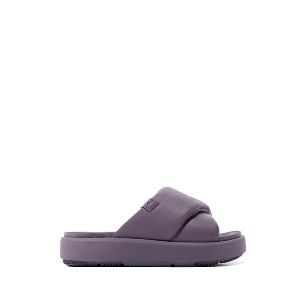ジョーダン レディース サンダル シューズ Criss-cross sandals Purple｜asty