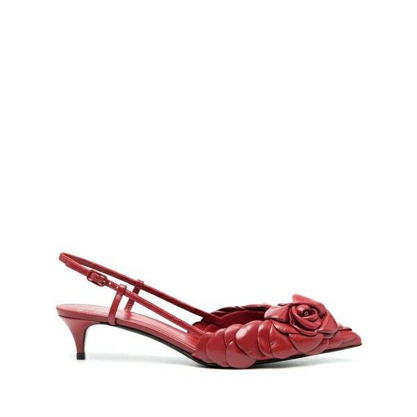 ヴァレンティノ ガラヴァーニ レディース パンプス シューズ Rose edition slingback pumps Red