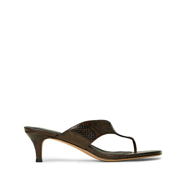 ツインセット レディース サンダル シューズ Thong-style sandals Brown|asty