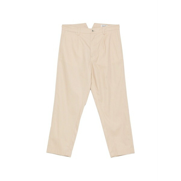 ペンス メンズ カジュアルパンツ ボトムス Pleated trousers Neutrals|asty