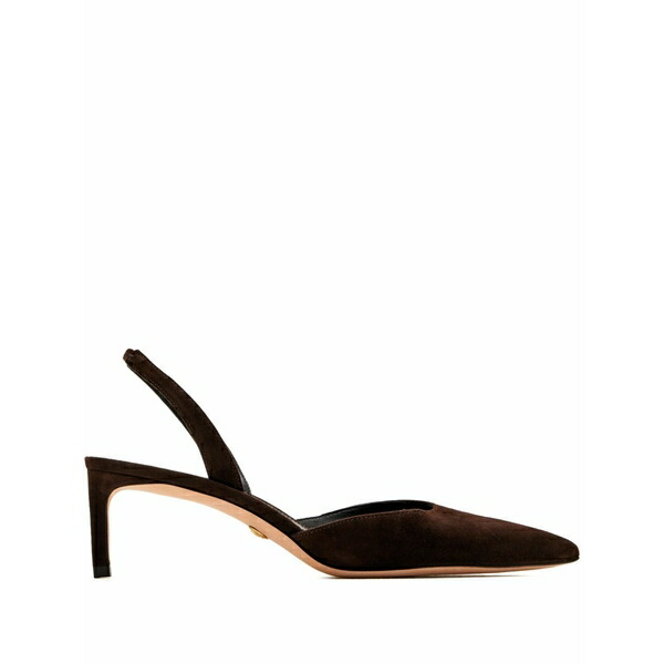 ヴェロニカ ベアード レディース パンプス シューズ 50粍 caroline slingback suede pumps Brown