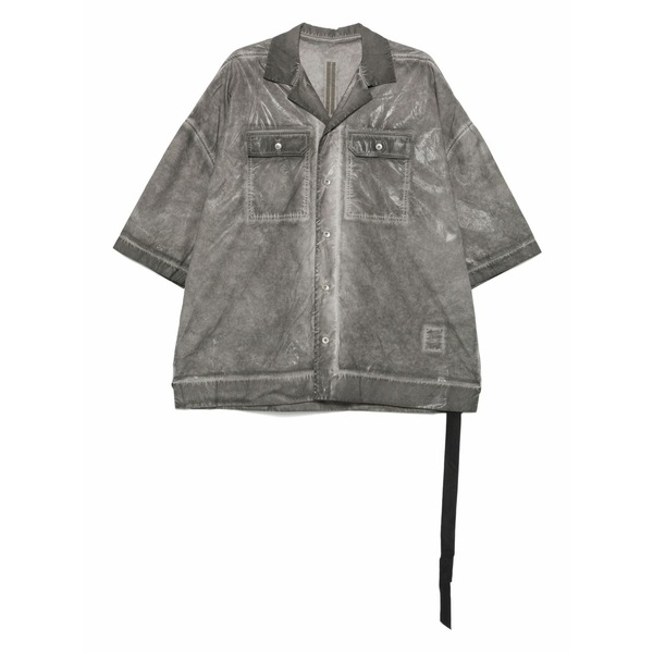 リックオウエンス メンズ シャツ トップス Magnum tommy shirt Grey｜asty