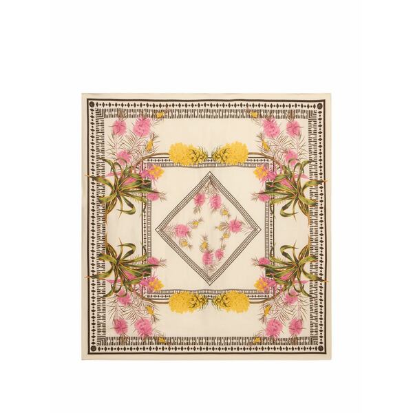 ブルマリン レディース えり巻き・袈裟・えり巻き 付属品 Logo print scarf Neutrals