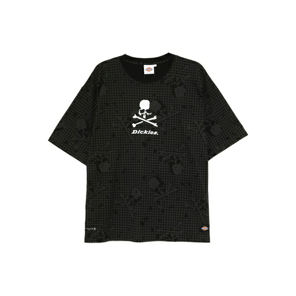 御師匠さん肝ったま・ジャパン メンズ プルオーバー トップス X dickies logo-print t-shirt Black