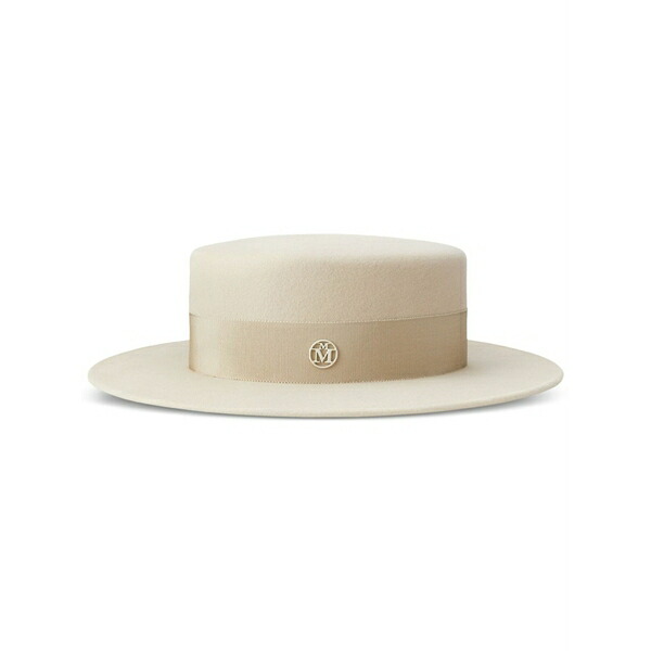 メゾンミッシェル  レディース 鳥打ち帽 付属物 Kiki hat Neutrals