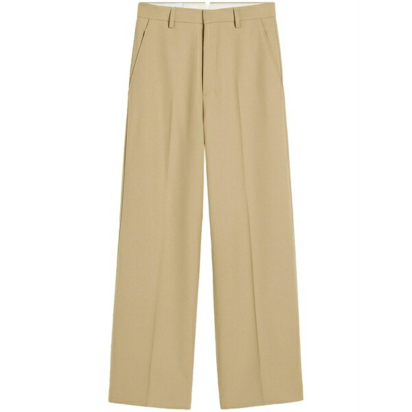アミ レディース カジュアルパンツ ボトムス Large fit trousers Neutrals|asty