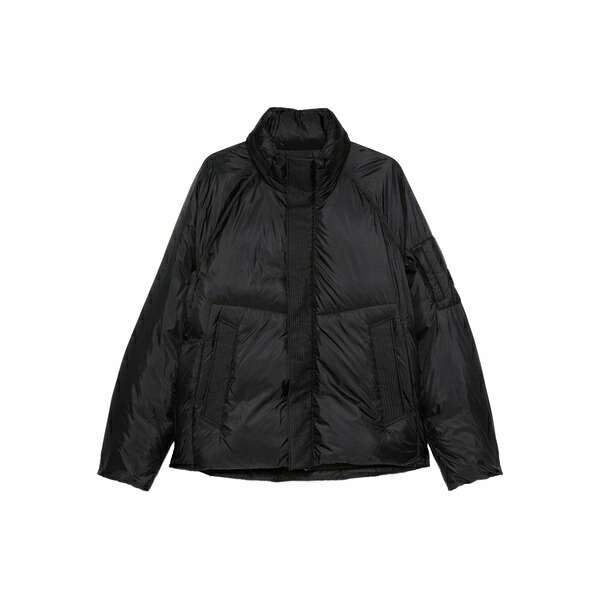 シーピーカンパニー メンズ ジャケット&ブルゾン アウター Quilted panelled jacket Black|asty