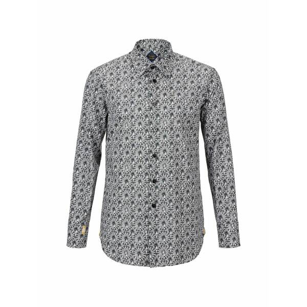 ビリオネア メンズ シャツ トップス Antwan printed shirt White｜asty