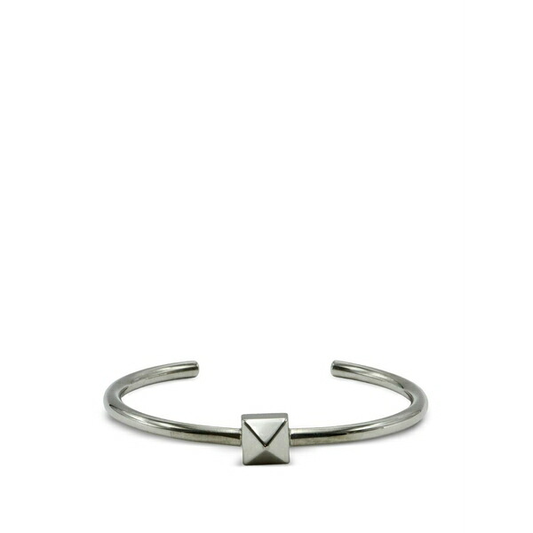 ヴァレンティノ ガラヴァーニ メンズ ブレスレット・バングル・アンクレット 付属物 Open engraved-detail bangle Silver