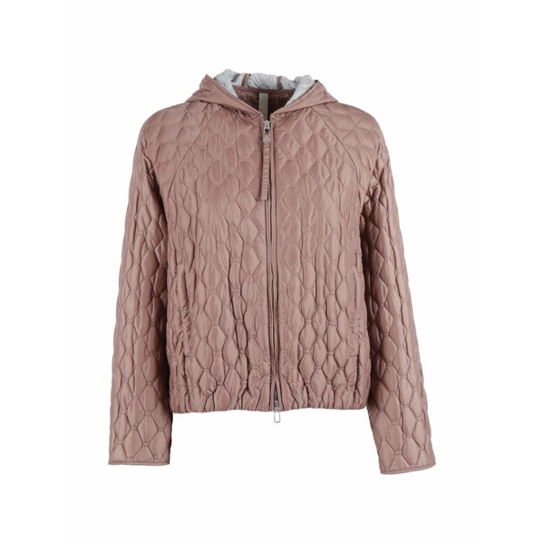 デューノ レディース ジャケット＆ブルゾン アウター Hooded quilted jacket Pink｜asty