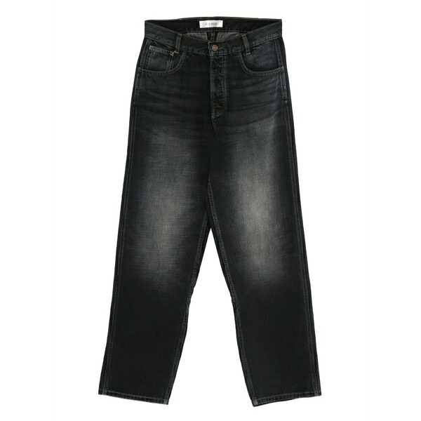 アヤ ミューズ レディース デニムパンツ ボトムス Wide-leg jeans Black｜asty