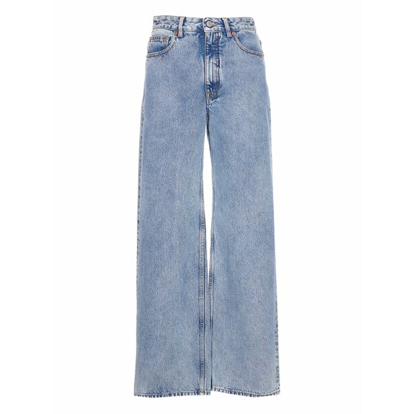 マルタンマルジェラ レディース デニムパンツ ボトムス Wide-leg jeans Blue｜asty 109,900円