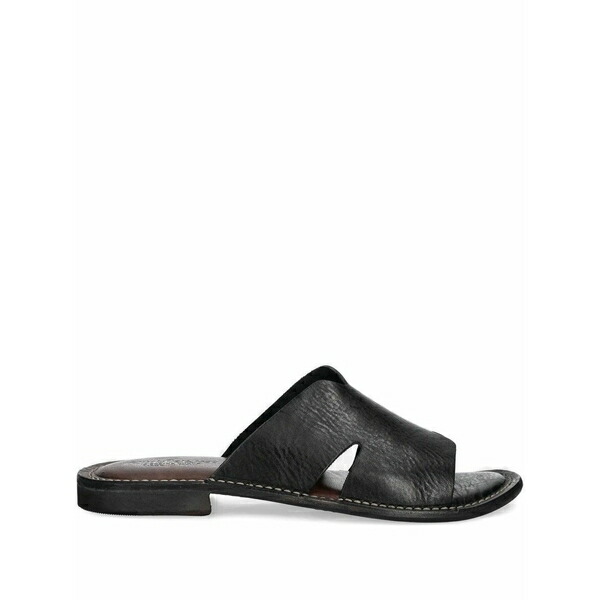 アストルフレックス メンズ サンダル シューズ Haichiflex leather sandals Black