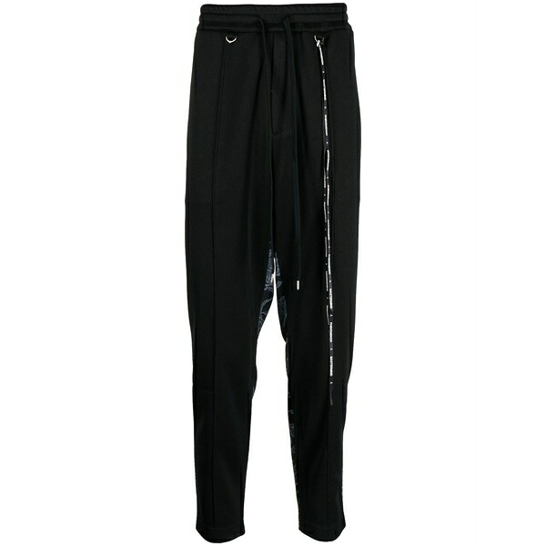 マスターマインド ワールド メンズ カジュアルパンツ ボトムス Camouflage-print track pants Black｜asty