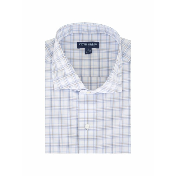 ピーター・ミラー メンズ シャツ トップス Checked-pattern shirt White|asty