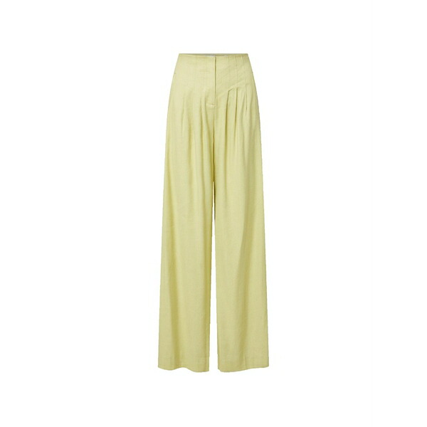 ヴェロニカ ベアード レディース カジュアルパンツ ボトムス Hoyt pleated trousers Yellow｜asty