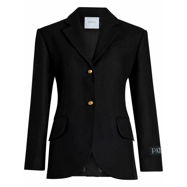 ジャンパトゥ レディース 上衣＆上衣 アウター Belted jacket Black