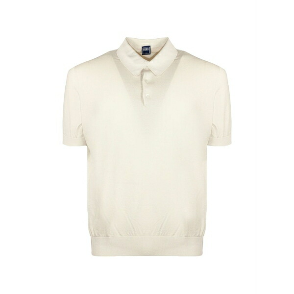 フェデーリ メンズ スポーツシャツ トップス Short-sleeve polo shirt Neutrals