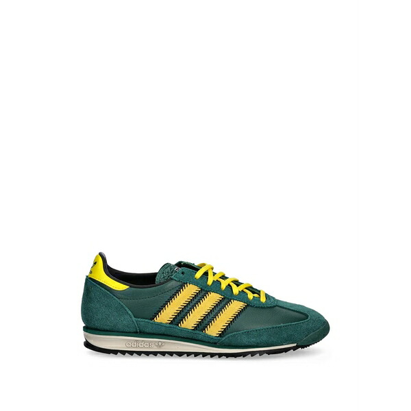 アディダス レディース スニーカー シューズ Sl 72 og three-striped sneakers Green|asty