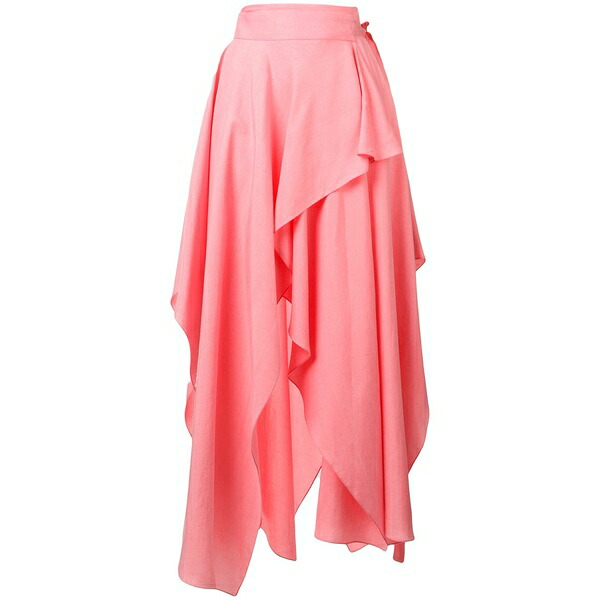 J.W.アンダーソン レディース スコート ボトムス Handkerchief long skirt Pink