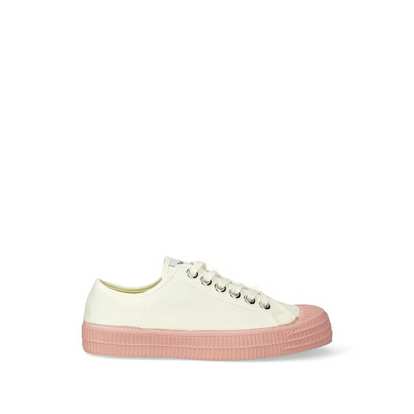 ノベスタ メンズ スニーカー シューズ Ribbed sneakers Neutrals