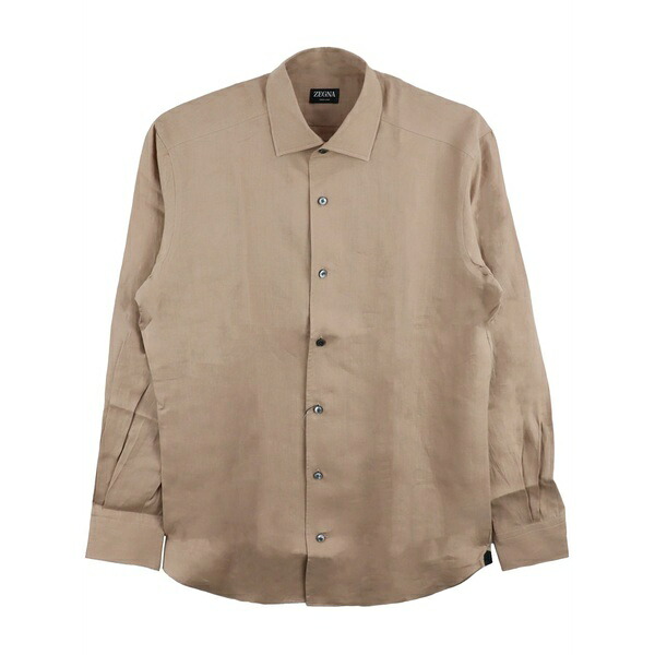 ゼニア メンズ プルオーバー トップス Oasi lino shirt  Pink