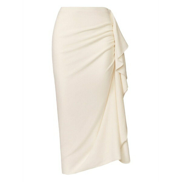 ファビアナ フィリッピ レディース スコート ボトムス Fringe MIDI skirt White