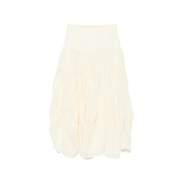ウラ・ジョンソン レディース スコート ボトムス Davina drop-waist mid skirt Neutrals