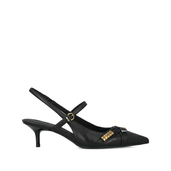 ピンコ レディース パンプス シューズ Criss-cross slingback pumps Black