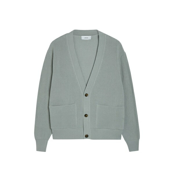 ラルディーニ メンズ ジレー アウター Button pockets cardigan Grey