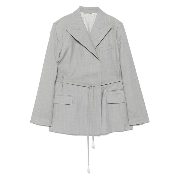ラシル レディース 上衣＆上衣 アウター Fran??oise wool blazer Grey