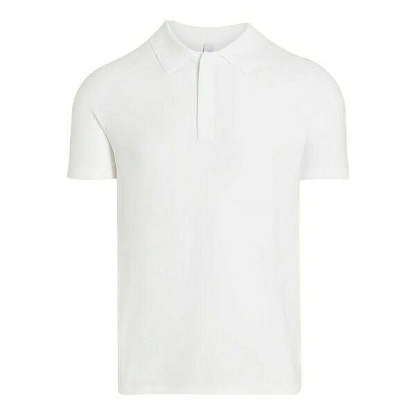 アルファタウリ メンズ スポーツシャツ トップス Short-sleeve polo shirt White