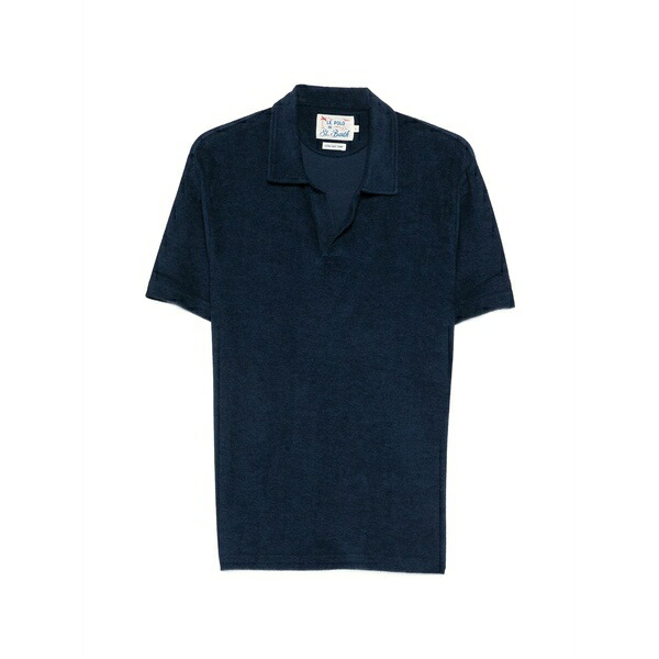 エムシーツーセイントバース メンズ Tシャツ トップス Collared t-shirt Blue｜asty 30,420円