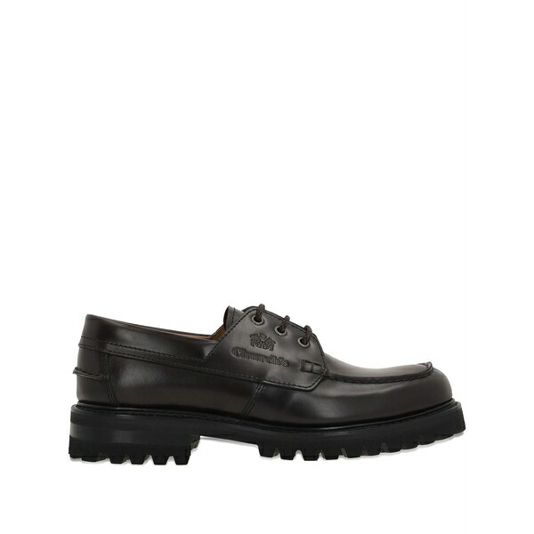 教会堂 メンズ 御召しものシューズ シューズ Pickering leather lace-up derby shoes Brown