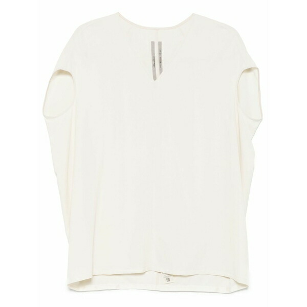 リックオウエンス レディース ティーシャツ トップス Floating top White