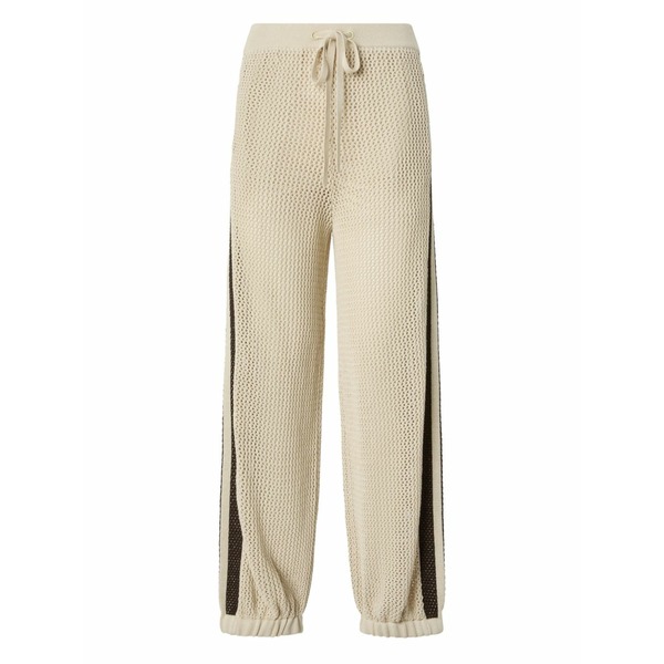 ピンコ レディース カジュアルパンツ ボトムス Striped track pants Neutrals｜asty