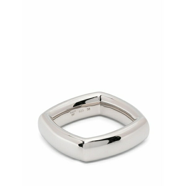 トム白木 メンズ 輪っか 佩び物 Frame ring Silver