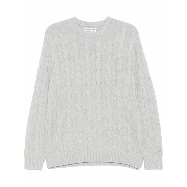 エムシーツーセイントバース メンズ 編み物\u0026プルオーバー アウター Regent sweater Grey