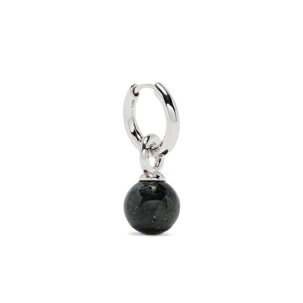 トムウッド メンズ ピアス・イヤリング アクセサリー Cove hoop earring Silver|asty