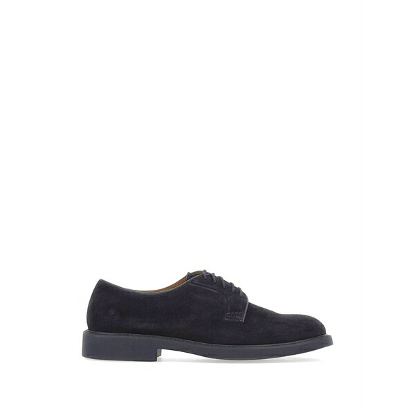 ドンカルズ メンズ お召しものシューズ シューズ Suede lace-up shoes Blue