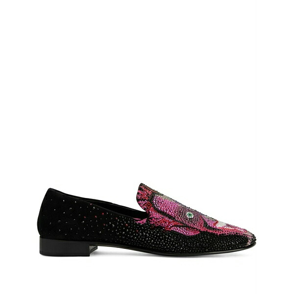 ジュゼッペザノッティ メンズ スリッポン・ローファー シューズ Lewis joker loafers Black